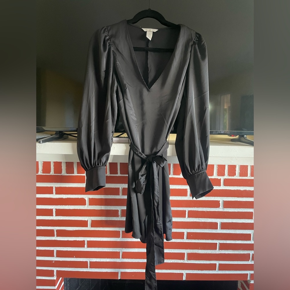 Satin H&M dress